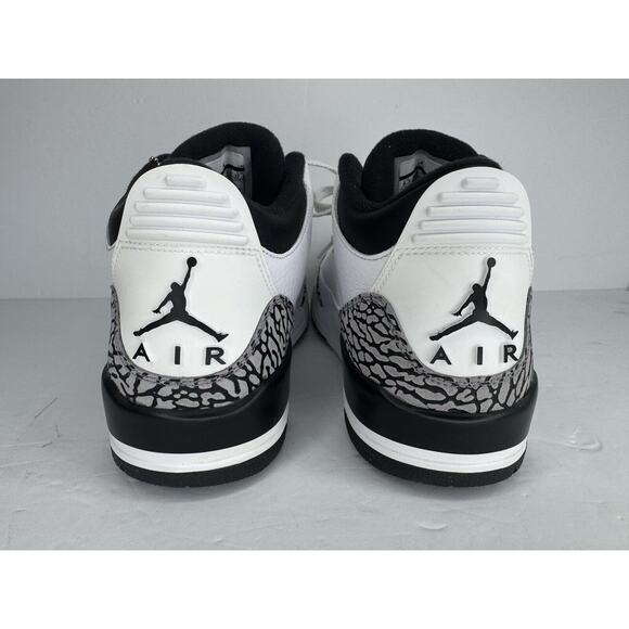 NWOB Nike Air Jordan 3 Retro Infrared 23 White-Black-Gray 136064-123 Size US 9.5 - Picture 5 of 8